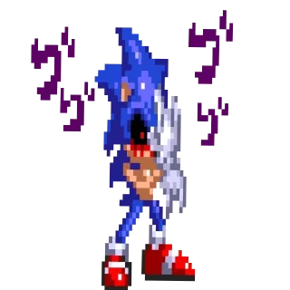 Sticker from Sonic.exe Disaster 2D remake@Color_gos