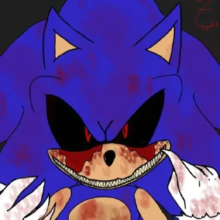 😁 emoji Sonic.Exe ♡ Telegram sticker 8 of 40
