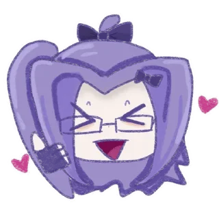 🎤 emoji CHIBI OCS 🥺 Telegram sticker 8 of 76