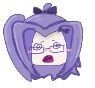 🎤 emoji CHIBI OCS 🥺 Telegram sticker 9 of 76