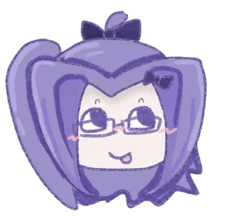 🎤 emoji CHIBI OCS 🥺 Telegram sticker 5 of 76