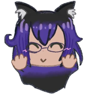 🐈‍⬛ emoji CHIBI OCS 🥺 Telegram sticker 19 of 76