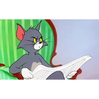 ❓ emoji Tom & Jerry Telegram sticker 14 of 15