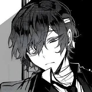 🎬 emoji Dazai Osamu @sicrime Telegram sticker 17 of 60