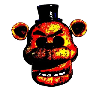 Sticker from Fnaf ar pack
