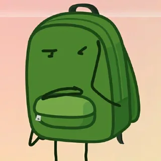🎒 emoji ..... Telegram sticker 8 of 104