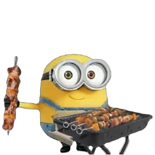 🍢 emoji миньончики🦽 Telegram sticker 11 of 24