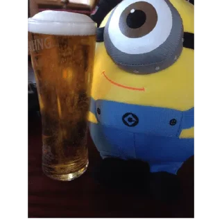 🍺 emoji Миньончики Telegram sticker 1 of 45