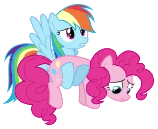 🙁 emoji Pinki pie Telegram sticker 21 of 103