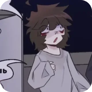 🖼 emoji Уилл и Майк рисовка runvvi @Uillzzz Telegram sticker 15 of 47
