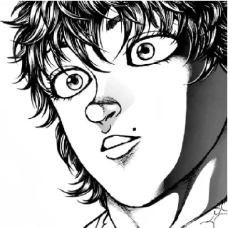 😄 emoji Baki Hanma Telegram sticker 14 of 29