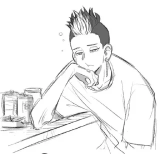🙁 emoji Hanma Telegram sticker 19 of 106