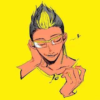 😊 emoji • Hanma • Telegram sticker 12 of 49
