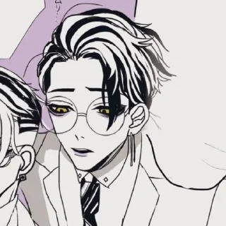🚬 emoji Hanma Shuji. Telegram sticker 21 of 116