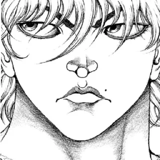 😄 emoji Baki Hanma Telegram sticker 5 of 29