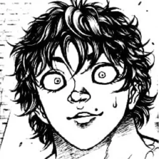 😄 emoji Baki Hanma Telegram sticker 16 of 29
