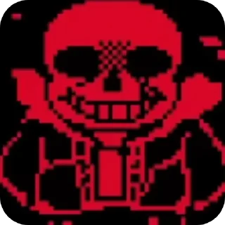 🖼 emoji Gg!underfell sans - создатель @Lazy_bonehead_sans Telegram sticker 15 of 27
