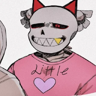 🐱 emoji UNDERFELL SANS Telegram sticker 17 of 83