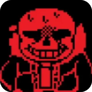 🖼 emoji Gg!underfell sans - создатель @Lazy_bonehead_sans Telegram sticker 22 of 27