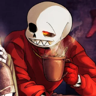 ☕️ emoji UNDERFELL SANS Telegram sticker 3 of 83