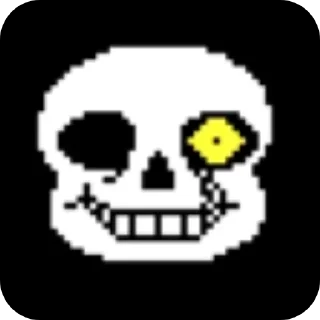 Sticker from Gg!underfell sans - создатель @Lazy_bonehead_sans