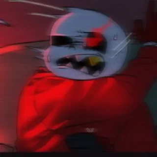 😱 emoji UNDERFELL SANS Telegram sticker 4 of 83