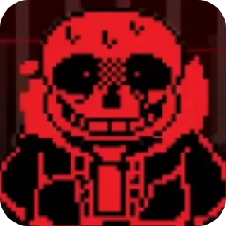 🖼 emoji Gg!underfell sans - создатель @Lazy_bonehead_sans Telegram sticker 18 of 27