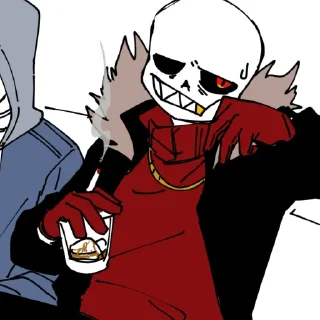 😒 emoji UNDERFELL SANS Telegram sticker 21 of 83