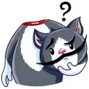 🤔 emoji Catvador Dali Telegram sticker 21 of 35