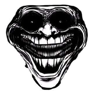 Sticker from Troll face