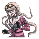 😧 emoji Miu Iruma Telegram sticker 19 of 40