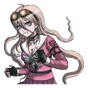 😰 emoji Miu Iruma Telegram sticker 20 of 40