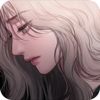Sticker from lily of the valley