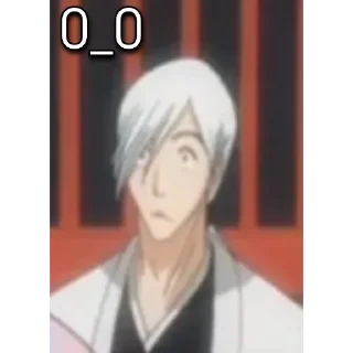 😳 emoji Bleach Telegram sticker 23 of 68