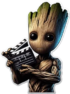 😌 emoji Groot :: @antonovsashka Telegram sticker 10 of 34