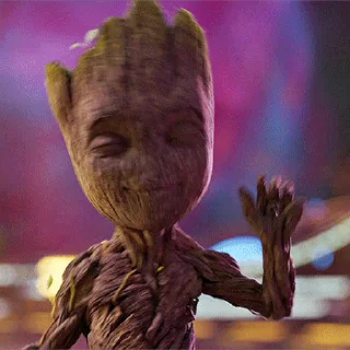 💃 emoji Groot @stikernutui Telegram sticker 18 of 34