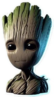 🧘‍♂️ emoji Groot :: @antonovsashka Telegram sticker 5 of 34