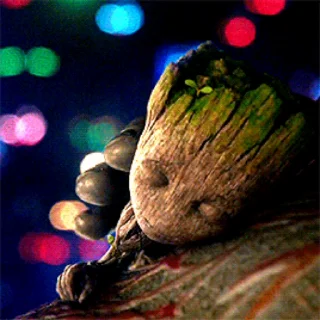 😴 emoji Groot @stikernutui Telegram sticker 16 of 34