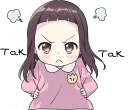 😤 emoji Little Girl Telegram sticker 12 of 31
