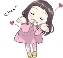 😘 emoji Little Girl Telegram sticker 3 of 31