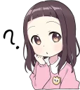 ❓ emoji Little Girl Telegram sticker 16 of 31