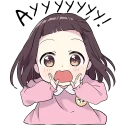 😖 emoji Little Girl Telegram sticker 22 of 31