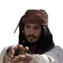 🙏 emoji Джек Воробей Telegram sticker 10 of 33
