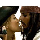 😘 emoji Джек Воробей Telegram sticker 24 of 33