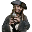 🍺 emoji Джек Воробей Telegram sticker 5 of 33