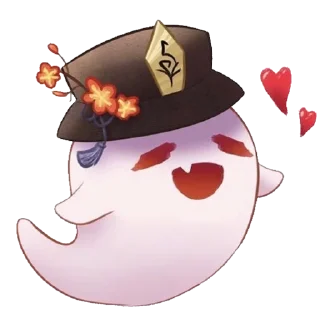 Sticker from Hu Tao