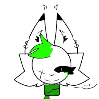 Sticker from Анька и Кикочка