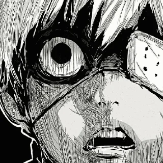 😳 emoji Kaneki Ken Telegram sticker 7 of 22