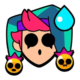 😅 emoji Chester Telegram sticker 8 of 20