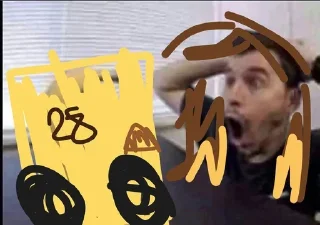 😲 emoji Фигня Telegram sticker 17 of 22